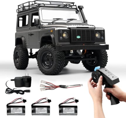 MN 99s RC Cars Jeep 1/12 RC Crawler 2.4G RC Jeep RC Rock Crawler RC Truck 4x4 RC Car with 3pcs Upgraded 1300mah Battery for Adults 4WD Hobby RTR RC Drift Car Gifts
